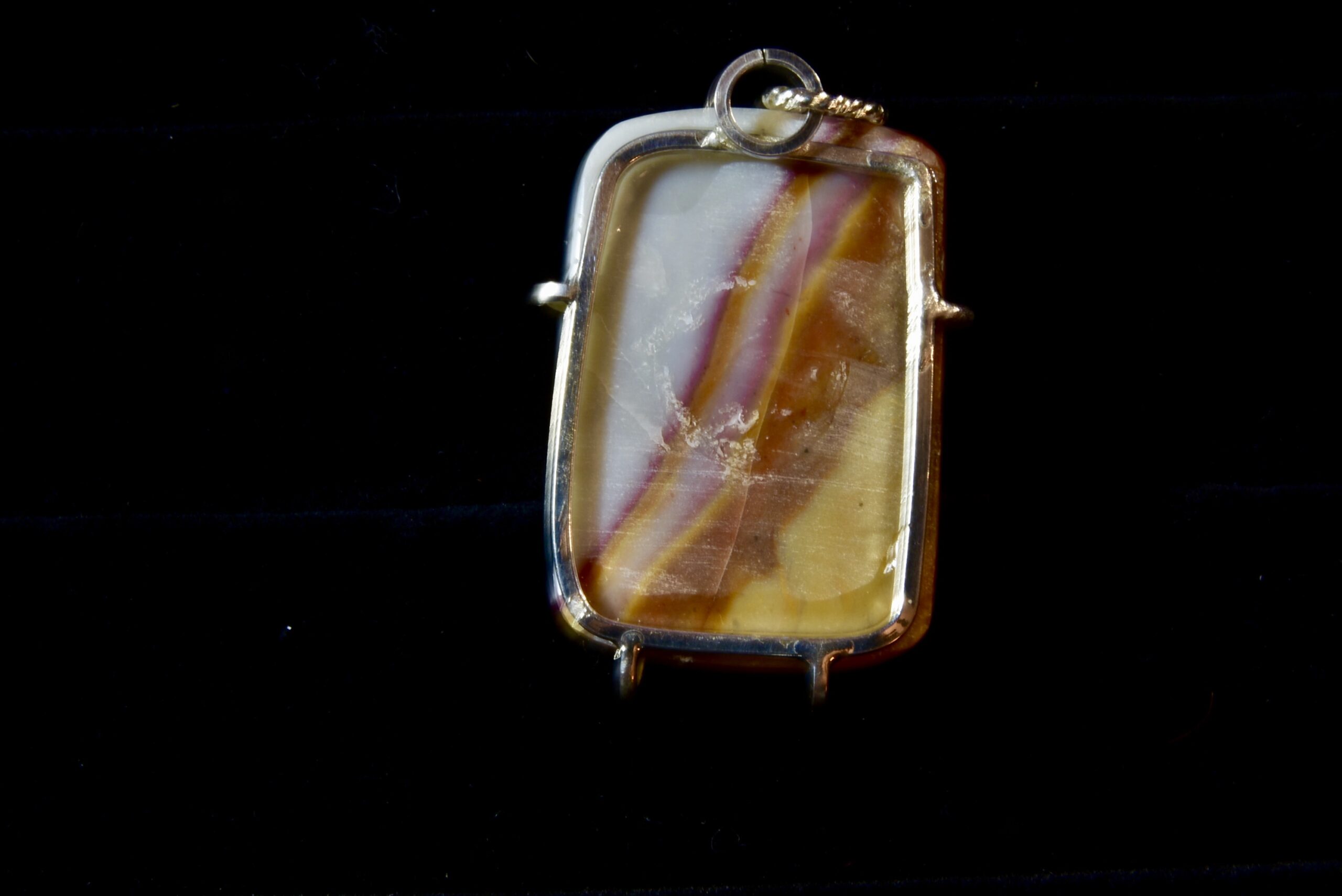 Gem Chalcedony Pendant 3 - Image 3