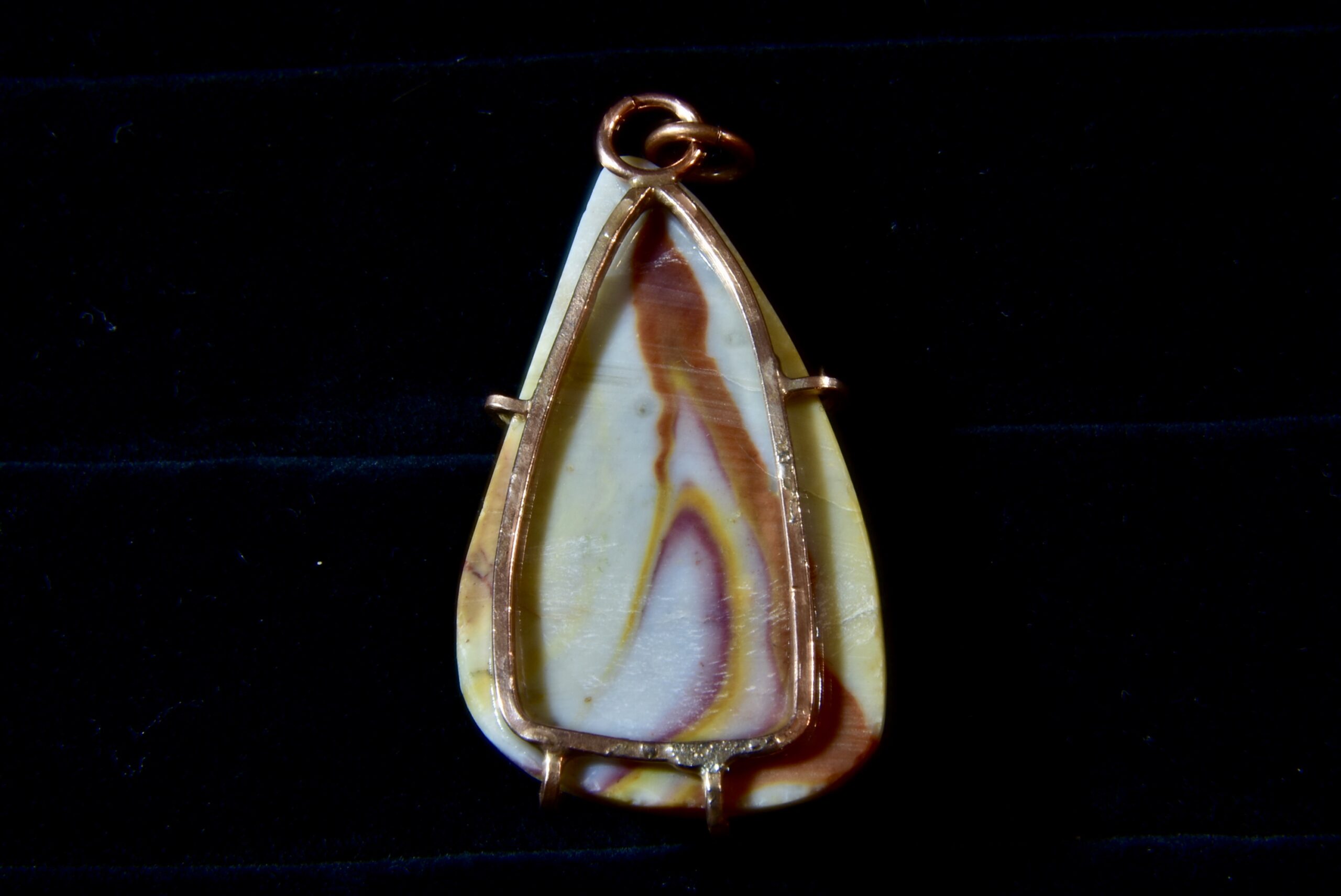 Gem Chalcedony Pendant 5 - Image 3