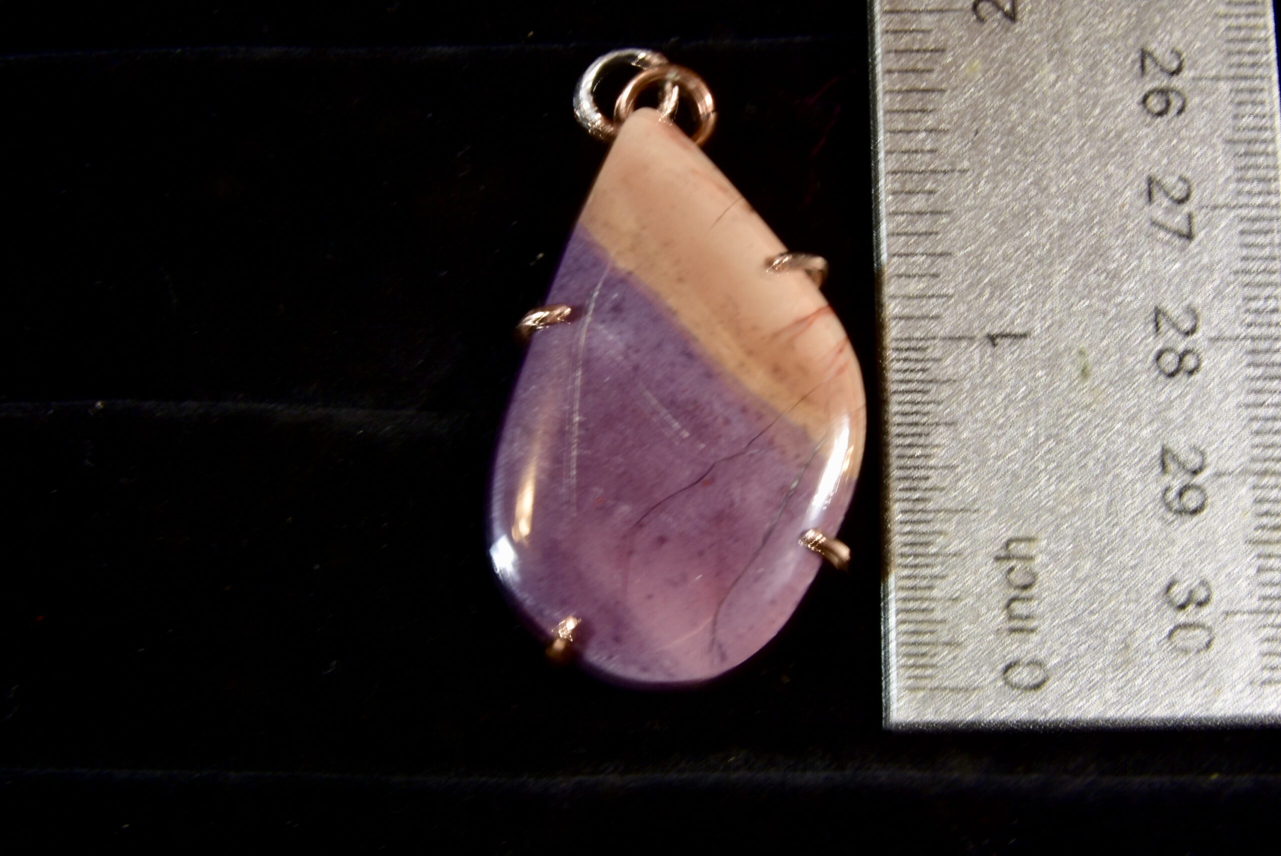 Gem Chalcedony Pendant 11 - Image 4