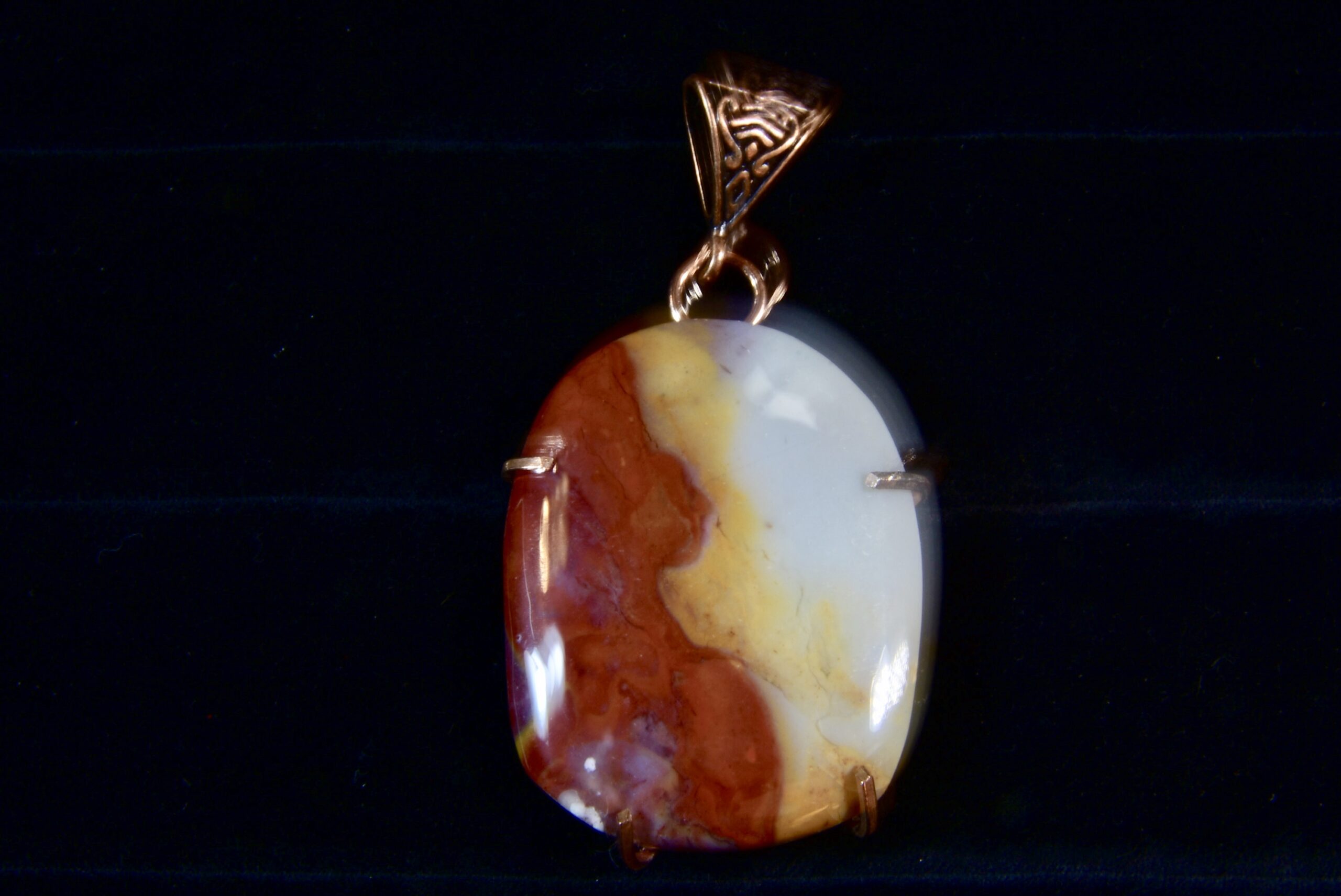 Gem Chalcedony Pendant 12