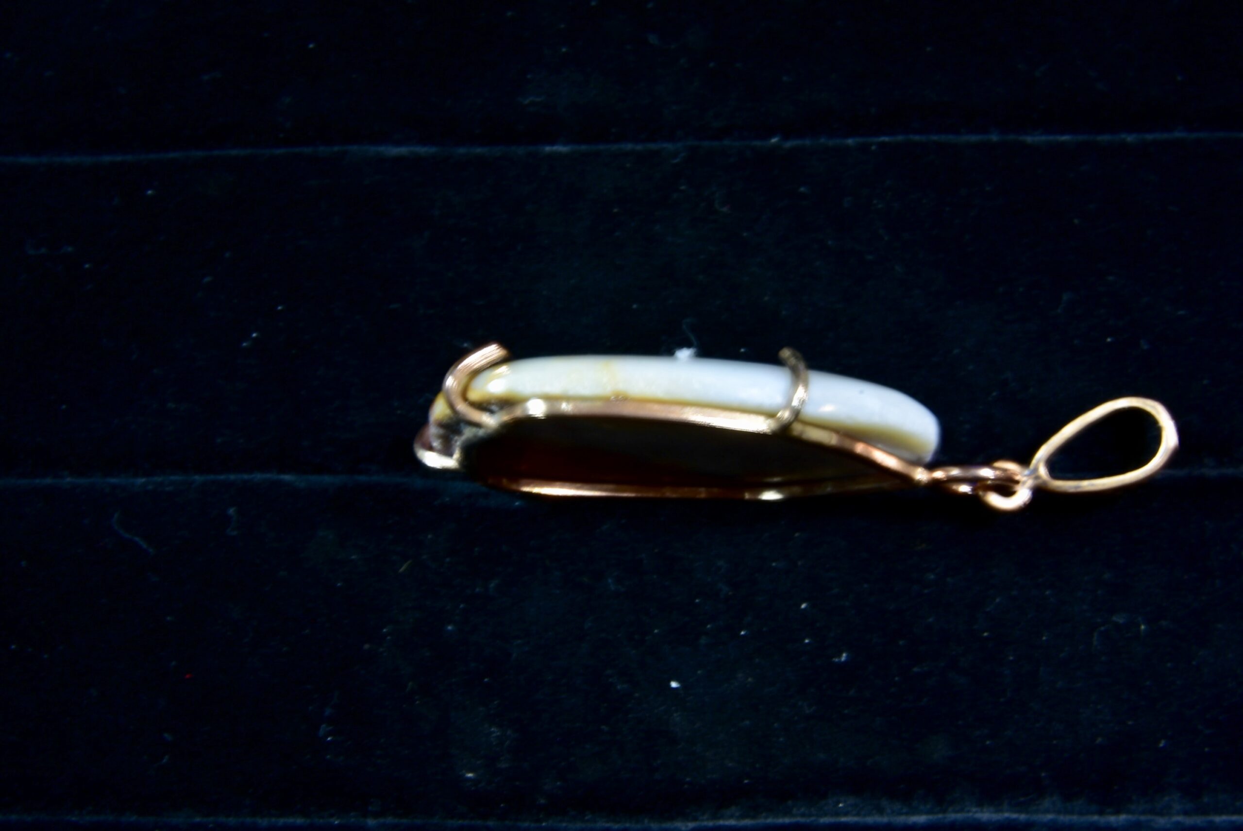Gem Chalcedony Pendant 12 - Image 2