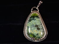 Stichtite in Serpentine Pendant 2