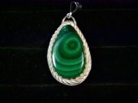 African Malachite Pendant 8