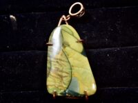 Blue Mountain Jasper pendant