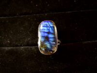 Labradorite ring