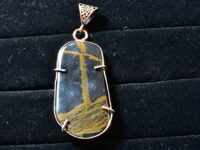 Halloween Jasper pendant