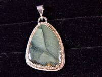 Blue Mountain Jasper pendant