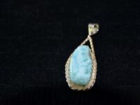 Larimar Pendant 12