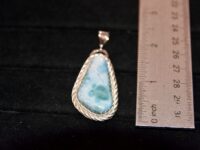 Larimar Pendant 14