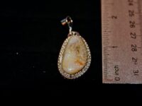 Fire Opal Pendant 28