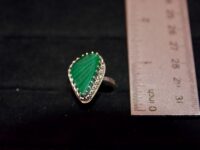 African Malachite Ring 5