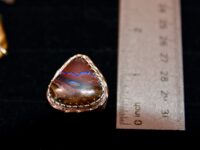 Australian Boulder Opal Ring 16