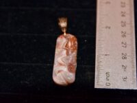 Crazy Lace Agate Pendant 25
