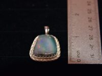 Ethiopian Opal Pendant 13
