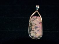 Rhodonite Pendant 8