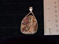 Australian Boulder Opal Pendant 62