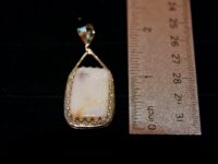 Fire Opal Pendant 43