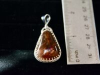 Fire Agate Pendant 33