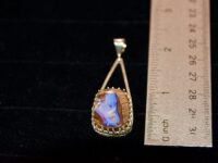 Australian Boulder Opal Pendant 74