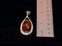 Fire Agate Pendant 34