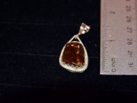 Fire Agate Pendant 36