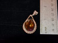 Fire Agate Pendant 37