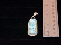 Larimar Pendant 15