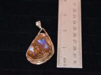 Australian Boulder Opal Pendant 81