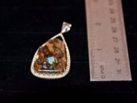 Australian Boulder Opal Pendant 80