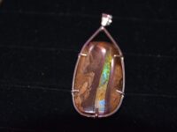 Australian Boulder Opal Pendant 83