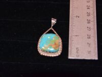 Kingman Turquoise Pendant 5
