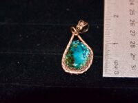 Chrysocolla Pendant 19