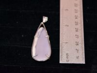 Lilac Fluorite Pendant 1