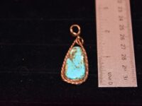 Kingman Turquoise Pendant 8