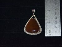 Ethiopian Chocolate Opal Pendant 2