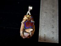 Australian Boulder Opal Pendant 91