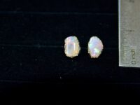 Ethiopian Opal Post Earrings 6