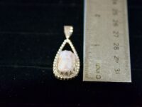 Fire Opal Pendant 49