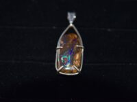Australian Boulder Opal Pendant 94