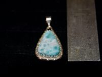 Larimar Pendant 18