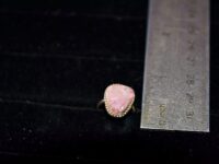 Pink Fire Opal Ring 4