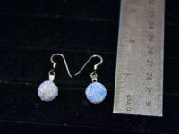 Azurite Blueberry Earrings