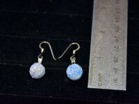 Azurite Blueberry Earrings