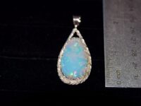 Ethiopian Opal Pendant 38