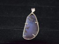 Purple Moss Agate Pendant 1