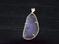 Purple Moss Agate Pendant 1