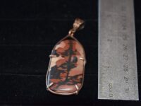 Indian Paint Stone Pendant 1