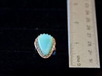 Peruvian Blue Opal Ring 1