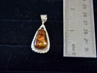 Fire Agate Pendant 56