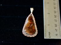 Fire Agate Pendant 46